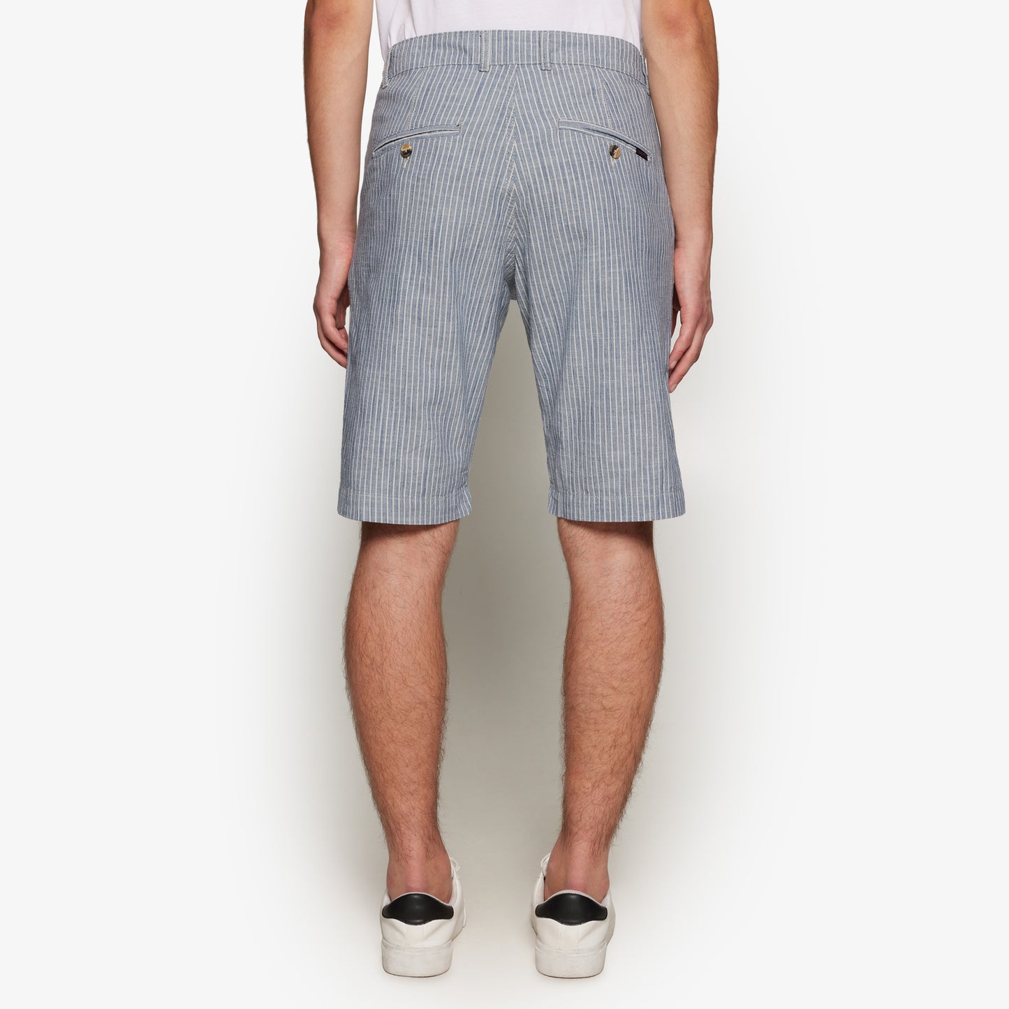 TonySi Stripe Shorts - Creamy