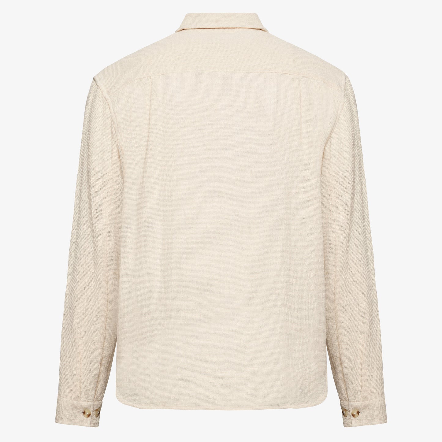 HansiSi Rough Overshirt - Ivory Cream