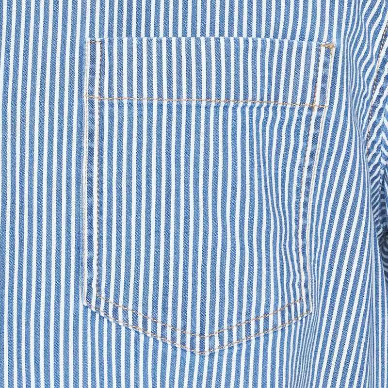 GilbertSI Worker Stripe - Light Blue