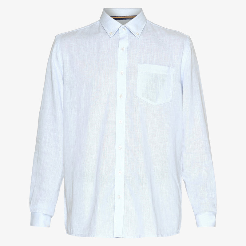 GimoSI Linen Look - Light sky blue