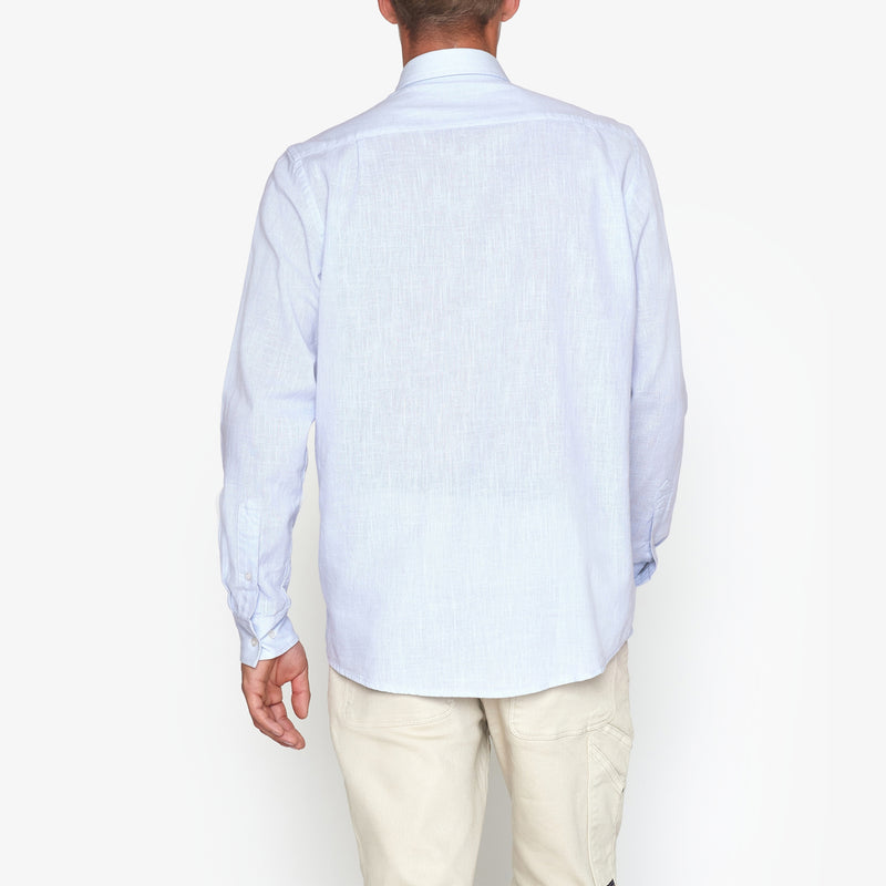 GimoSI Linen Look - Light sky blue