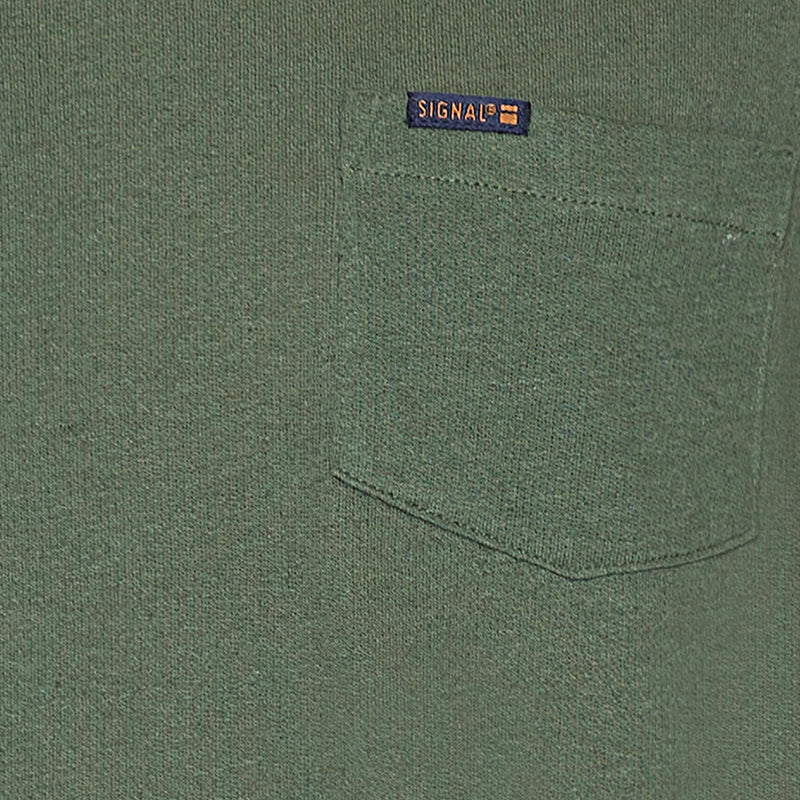 UffeSI Linen Tee - Bottle green