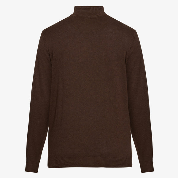 KlausSI Halfzip - Chocolat Brown Melange