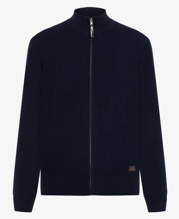 RuiSI Zip Cardigan - Deep Marine