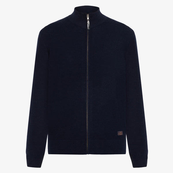 RuiSI Zip Cardigan - Deep Marine