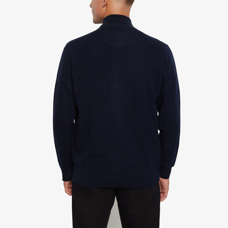 RuiSI Zip Cardigan - Deep Marine