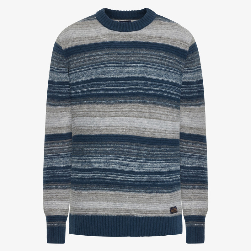 UffeSI SpaceColored Knit - Blue Autumn