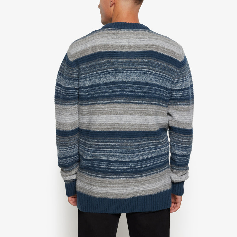 UffeSI SpaceColored Knit - Blue Autumn