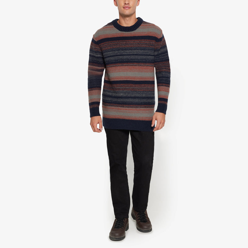 UffeSI SpaceColored Knit - Deep Marine