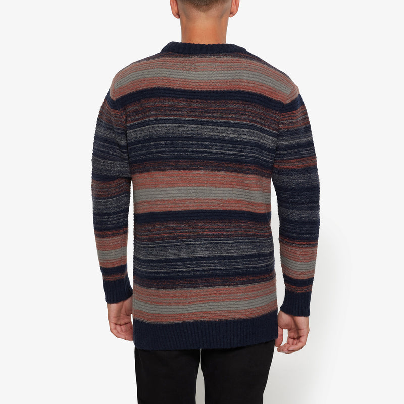 UffeSI SpaceColored Knit - Deep Marine