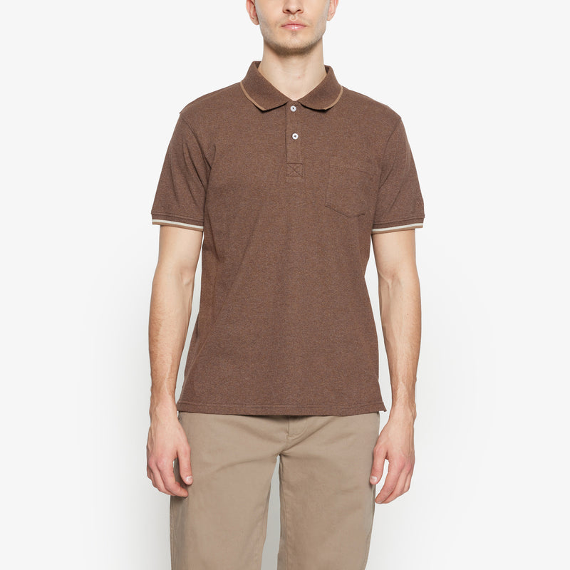 NalleSI Polo - Chocolat Brown Melange