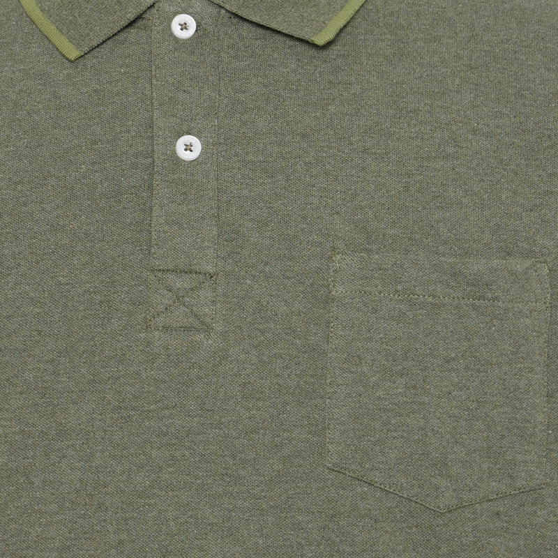 NalleSI Polo - Full Green Melange