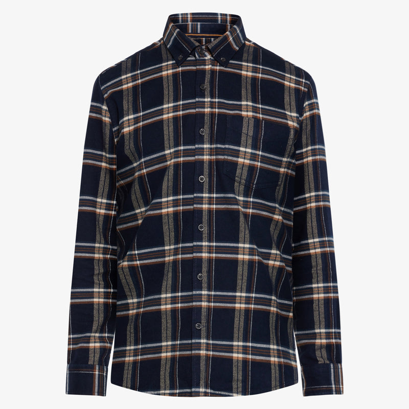 SonnySi Flannel Check - Deep Marine