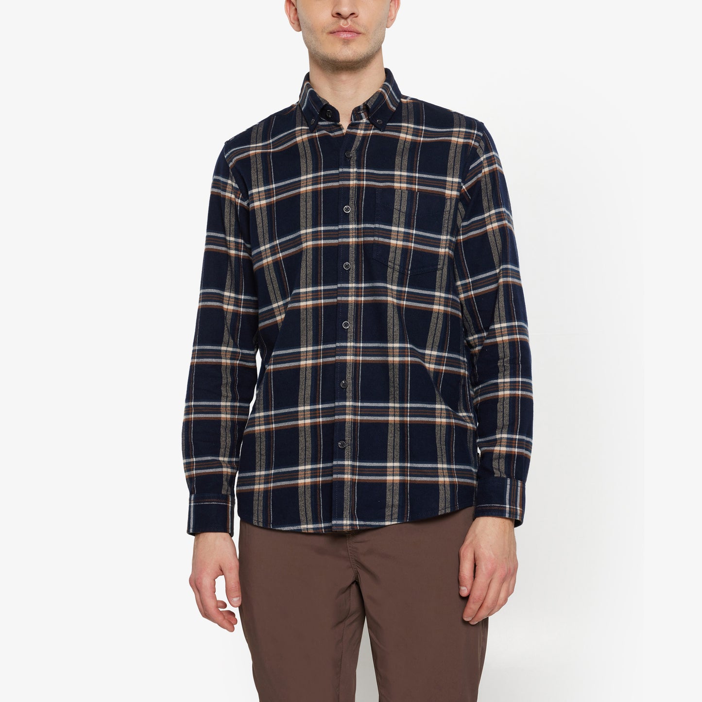 SonnySi Flannel Check - Deep Marine