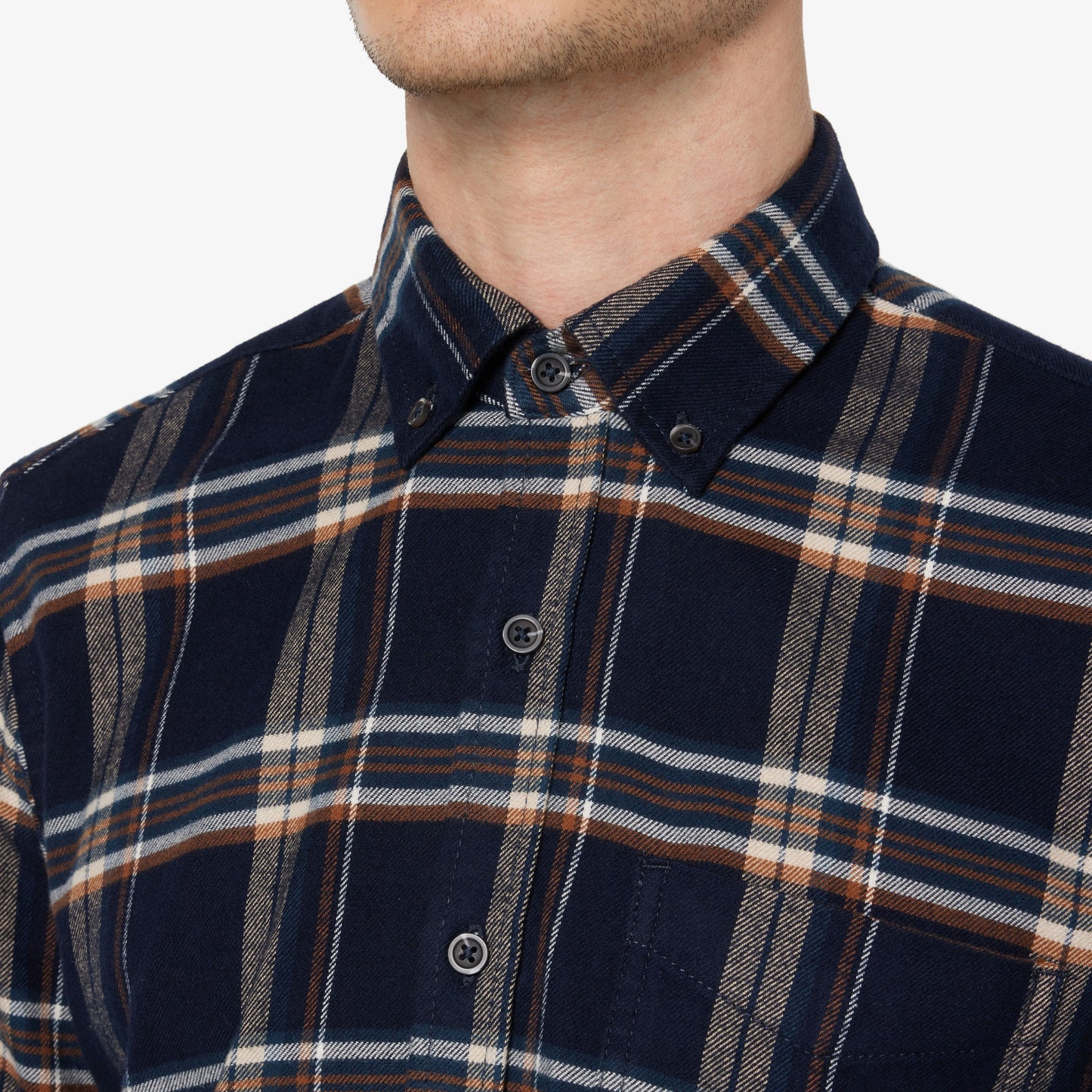 SonnySi Flannel Check - Deep Marine