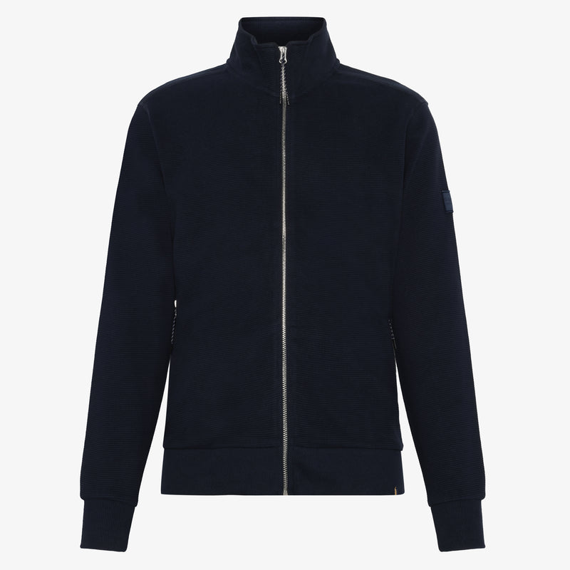 KristoffSI Structure Cardigan - Deep Marine