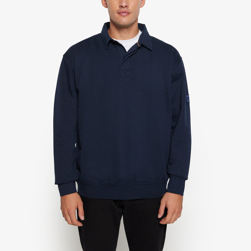 KesiSI Sweat Polo - Deep Marine