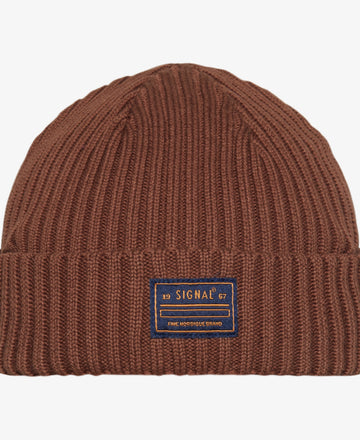 Rib Beanie - Havanna Brown