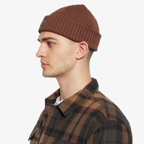 Rib Beanie - Havanna Brown