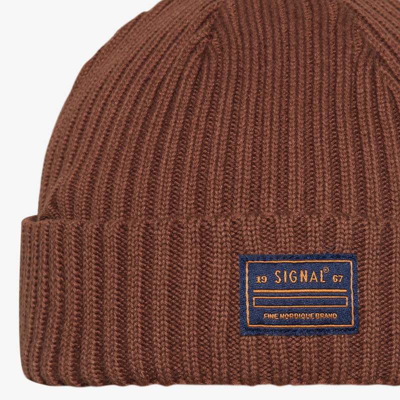 Rib Beanie - Havanna Brown