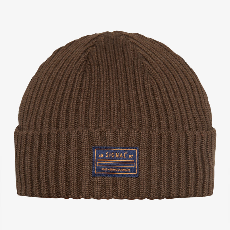 Rib Beanie - Chocolat b