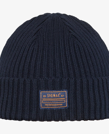 Rib Beanie - Deep Marine