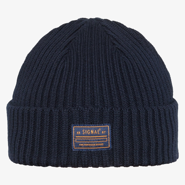 Rib Beanie - Deep Marine