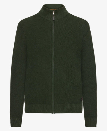 AndersSi Structure Cardigan + - Evergreen