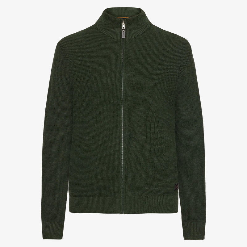 AndersSi Structure Cardigan + - Evergreen