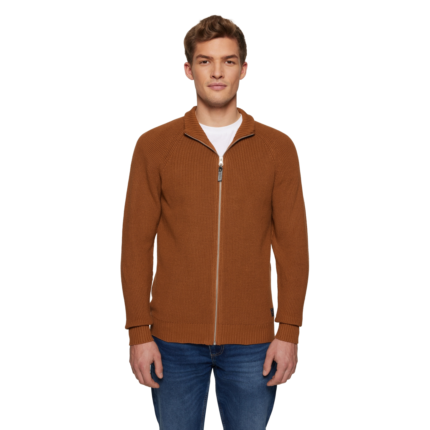AdamSi Rib Cardigan - Nutty