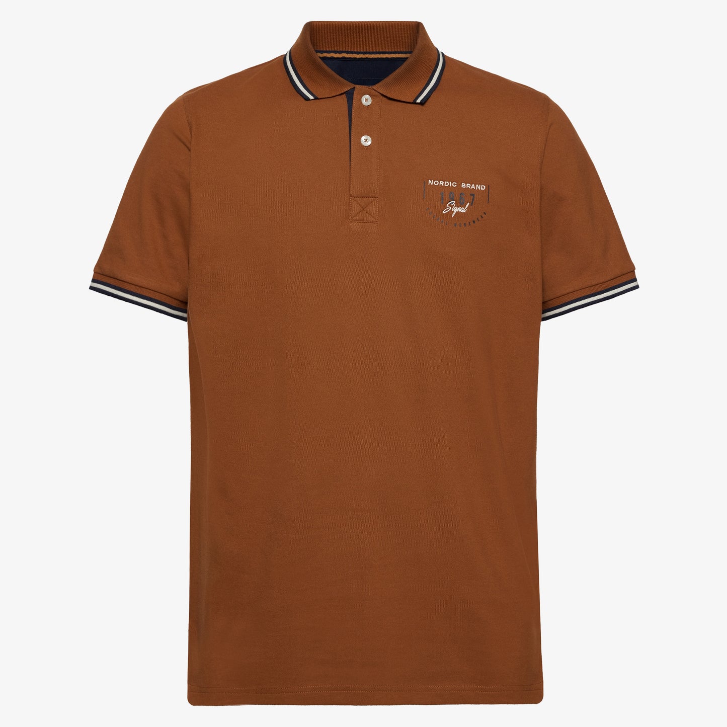 JasperSi Badge Polo - Nutty