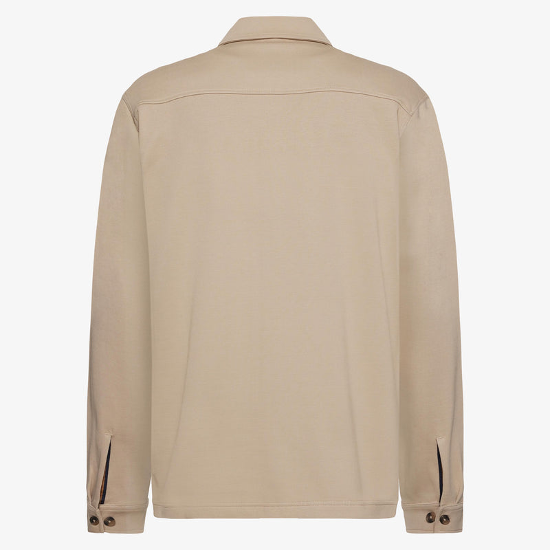 BertleSi Zip Overshirt - Pure cashmere