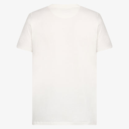OwenSi Print Tee + - Egret Dust