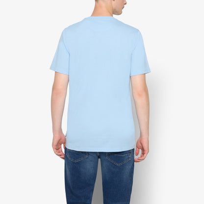 OwenSi Print Tee + - Blue Placide Mel