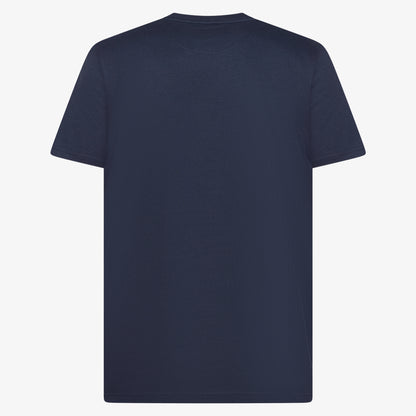 OwenSi Print Tee + - Deep Marine