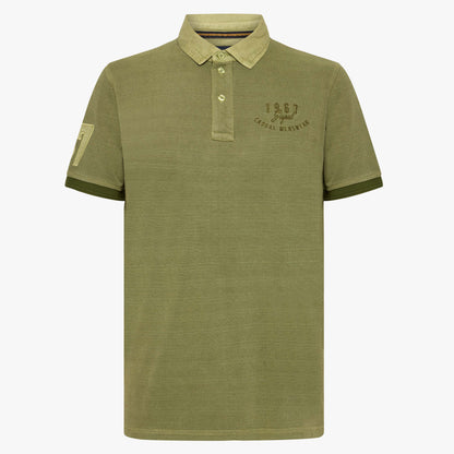 OscarSi Badge Polo - Cypress Green