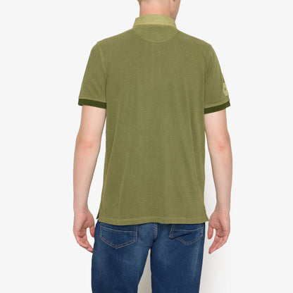 OscarSi Badge Polo - Cypress Green