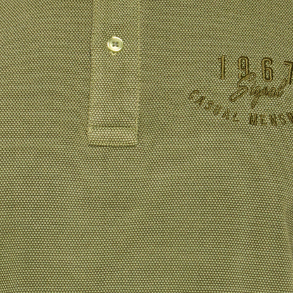 OscarSi Badge Polo - Cypress Green