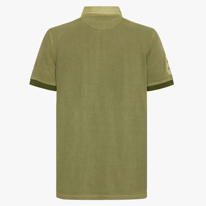 OscarSi Badge Polo - Cypress Green