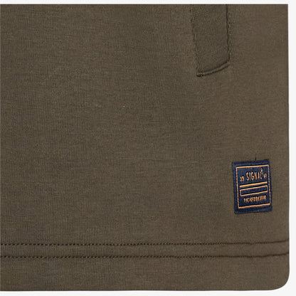 BertleSi  Zip Overshirt - Green Wood