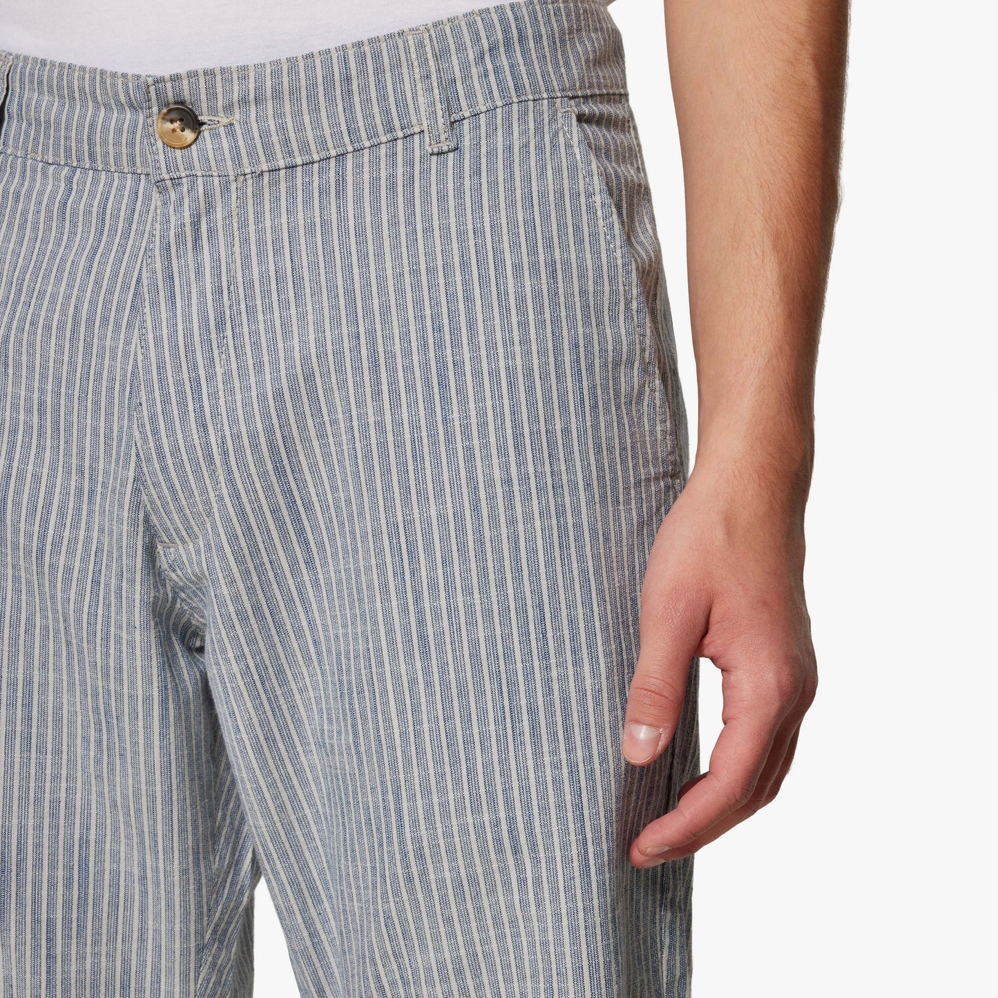 TonySi Stripe Shorts - Creamy