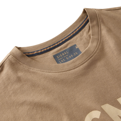 DizzySi Logo Tee + T-shir/Top - Brown Otter