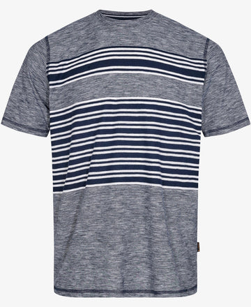 Glen Body Stripe - Blue Captain