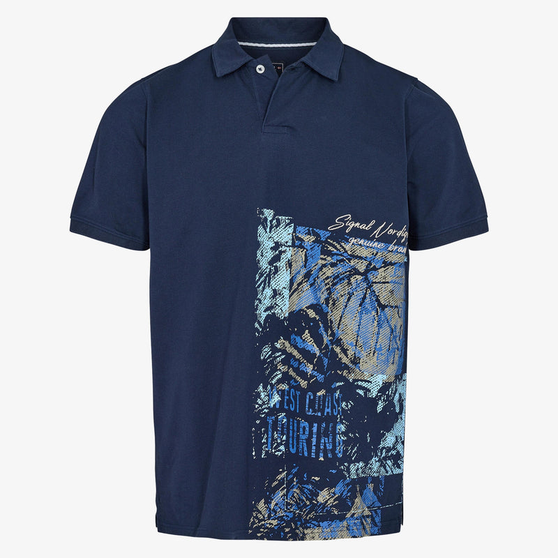 Gould Art Polo - Blue Captain